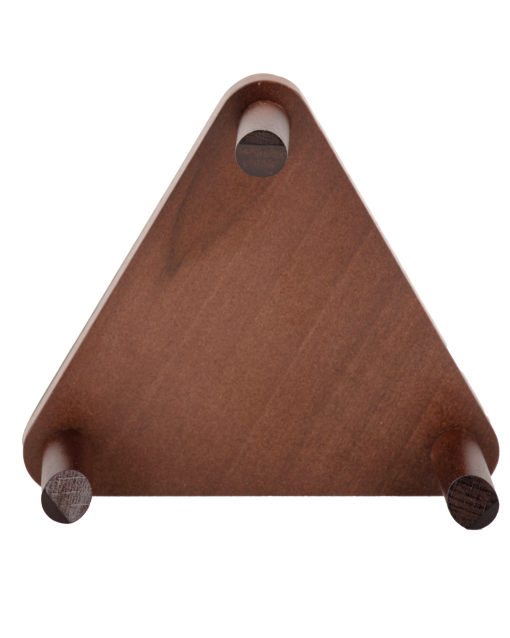 Three-Point Wooden Stand