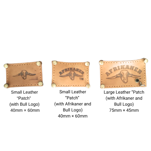 Small Leather “Patch” (with Bull Logo) - Image 2